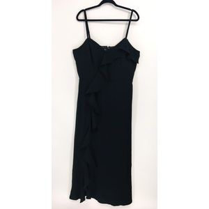 City Chic Black Maxi Catalina Sleeveless Dress